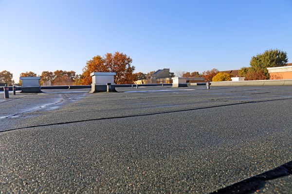 Commercial roof installation in Connecticut