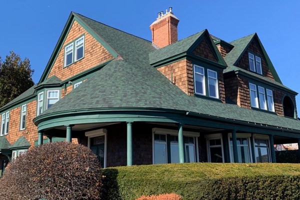 Conical roof replacement in Connecticut