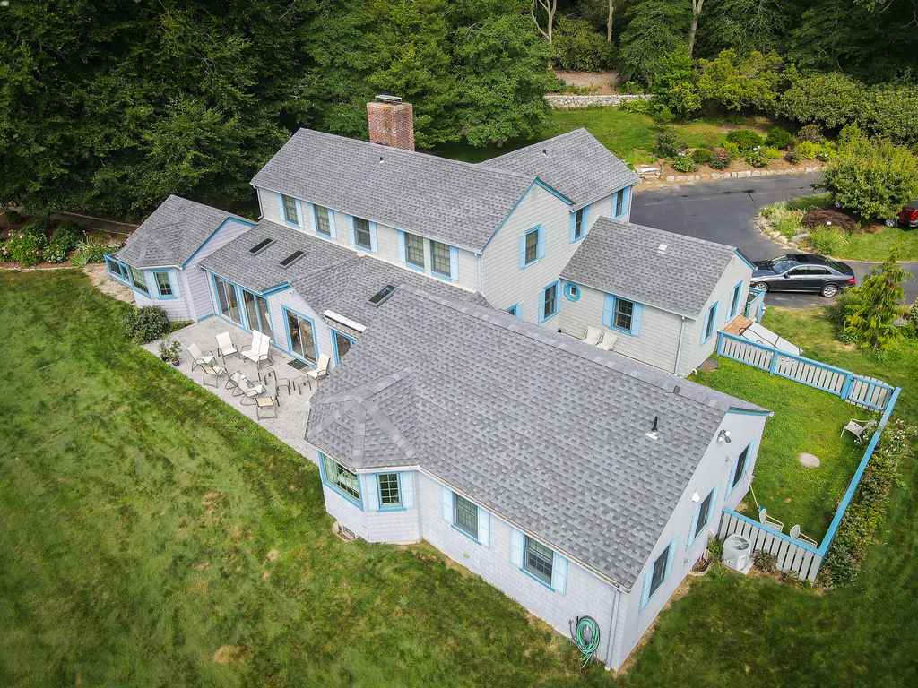 common roof type asphalt shingle roofing installed by Henderson Roofing in Westerly