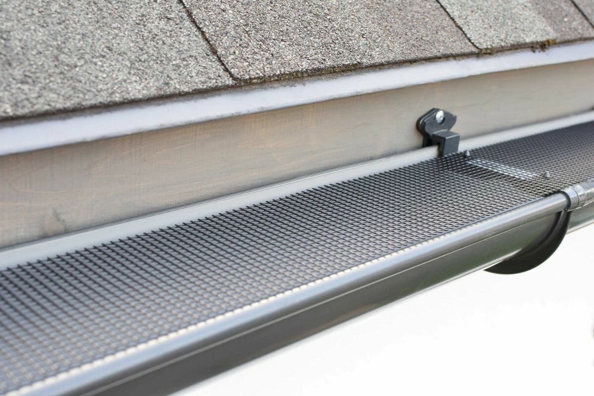 gutter guards by John Henderson Construction