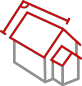 Roof pitch icon