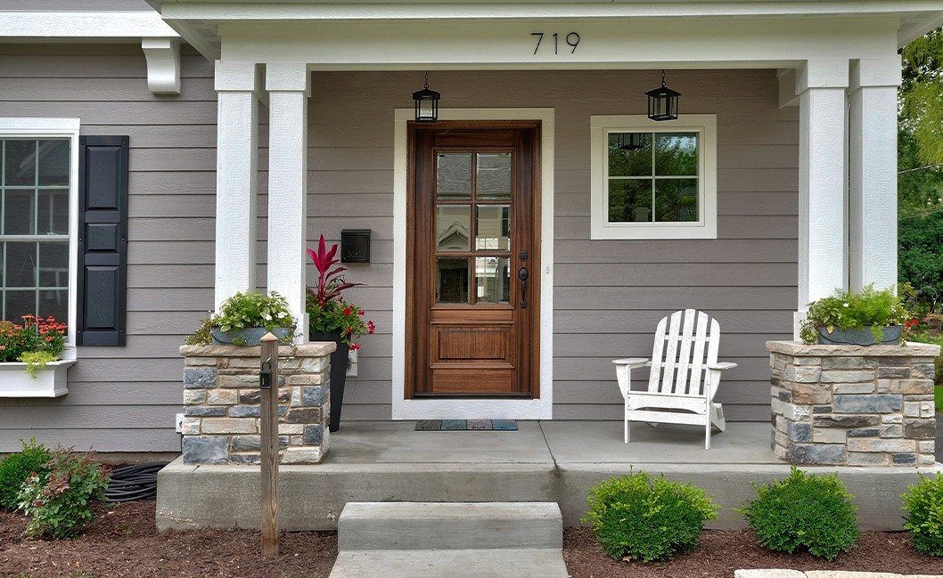 Front door replacement in Connecticut