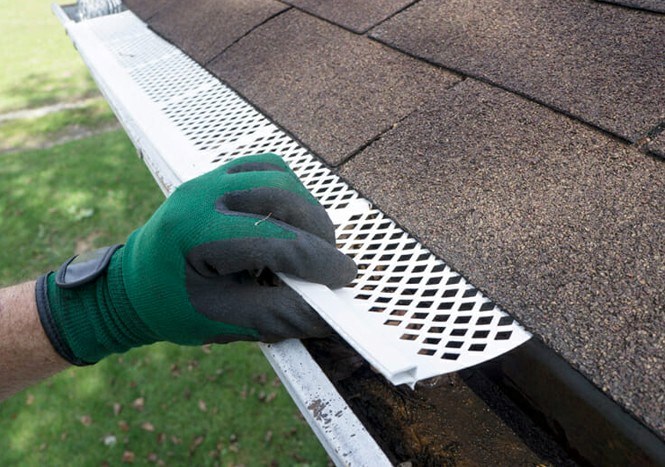 Gutter guard installation