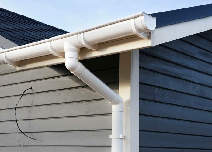 half round pvc gutters