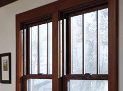 Composite window installation